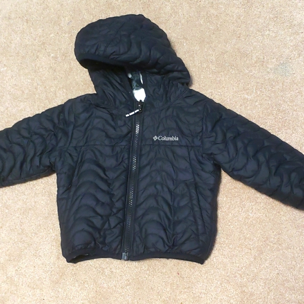 Columbia Childrens Reversible Coat Jacket 12M